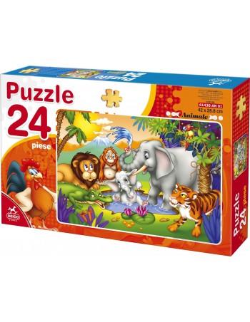 Super Puzzle 24pc Jungle...