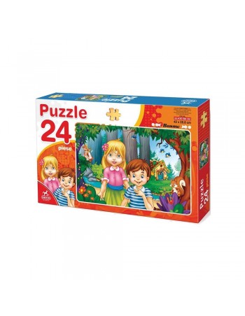 Super Puzzle 24pc Hansel &...