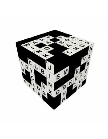 Crossword Cube - V-CUBE 3 Flat