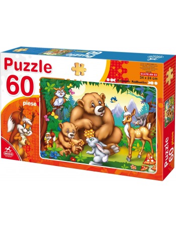 Super Puzzle 60pc Forest...