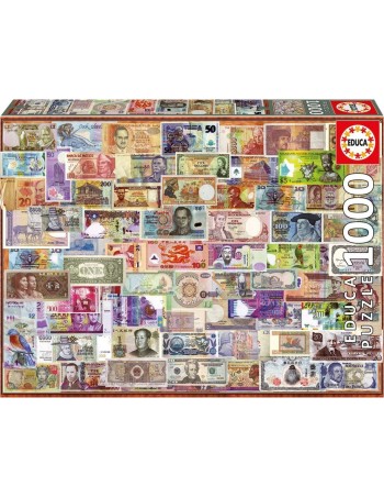 Puzzle 1000pc World Banknotes