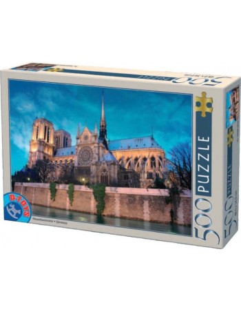 Puzzle 500pc Notre Dame Paris