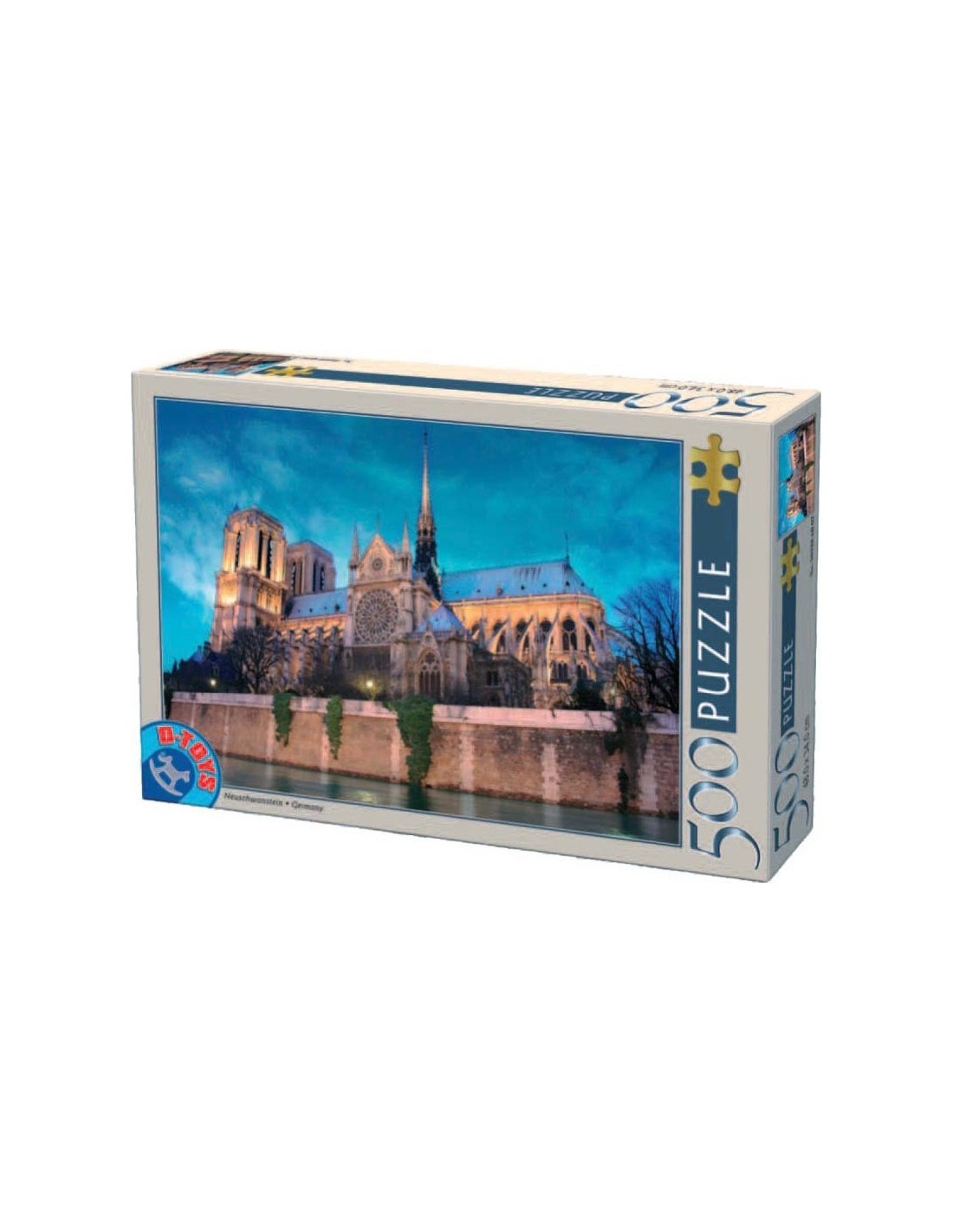 Puzzle 500pc Notre Dame Paris