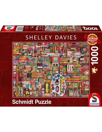 Puzzle 1000pc Shelley...