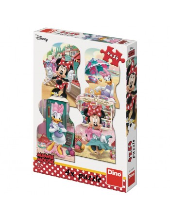 Puzzle Minnie & Daisy in Summer 4x54pcs