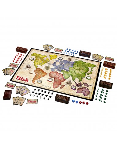 Risk The Game Of Strategic Conquest components