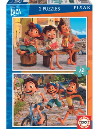 Puzzle 2×48pcs Luca Disney