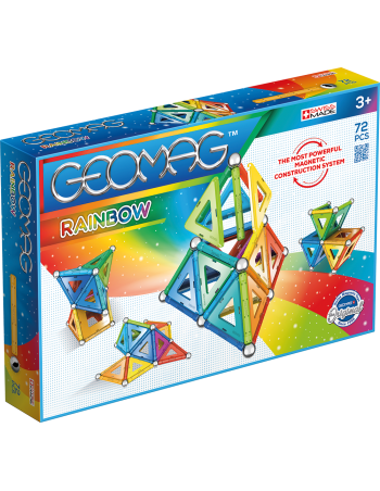 Geomag Σετ Rainbow 72