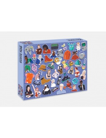 Puzzle 500pcs 90s Icons