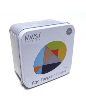 Egg Tangram Puzzle