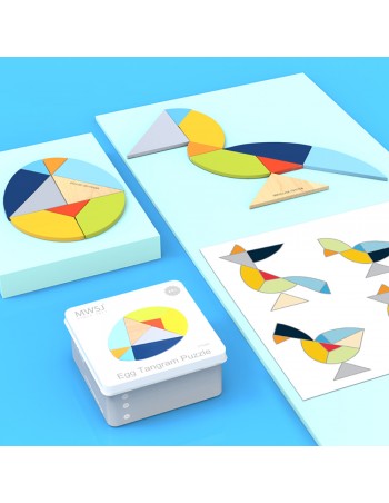 Egg Tangram Puzzle 2