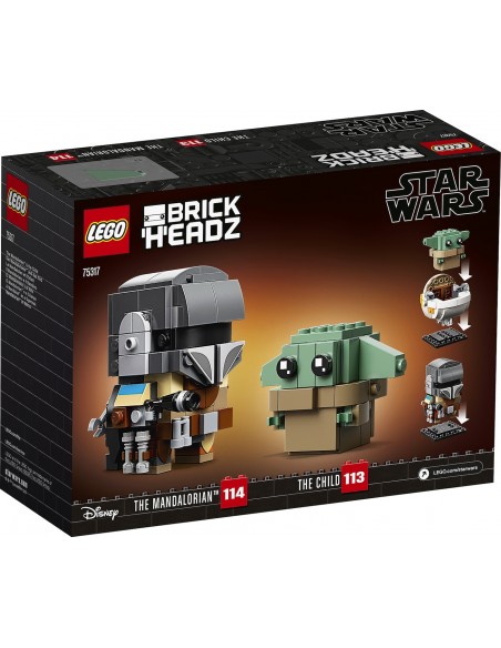 Lego star wars mandalorian and the child sale