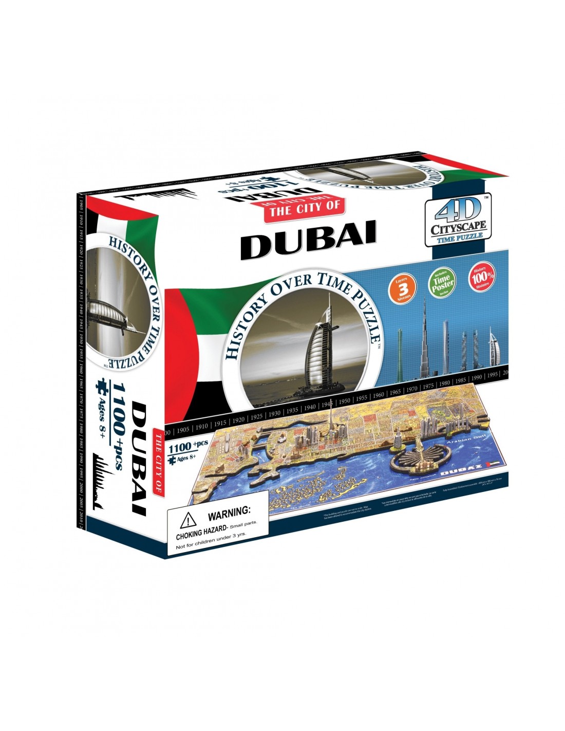 Puzzle 4D Dubai 1000pcs