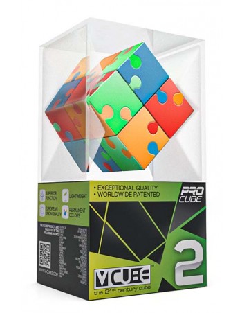 Jigsaw Cube - V-CUBE 2 Flat 2