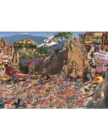 Puzzle 1000pcs - Bicycle Race