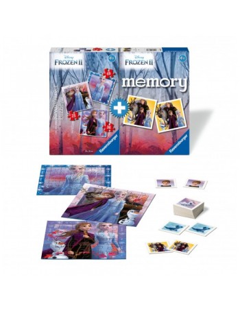 Memory® + 3 Puzzle Frozen II 2