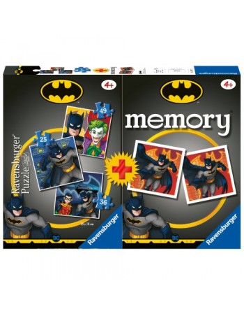 Memory® + 3 Puzzle Batman