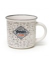Porcelain Mug - Cup-puccino: Genius