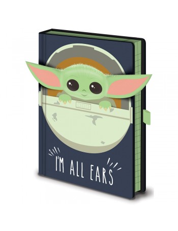 The Mandalorian - I'm All Ears Premium A5 Notebook