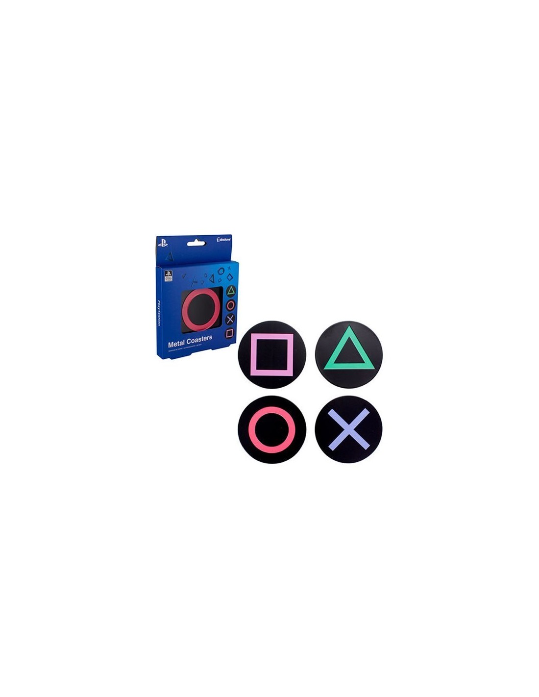 Lifestyle - Gifts - Playstation - Metal Coasters - Home & Decoration