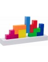 Tetris themed desktop light.