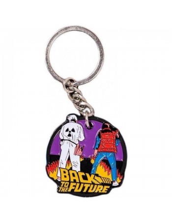 Back to the Future - Metal Keyring