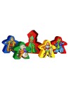 Carcassonne: 20th Anniversary Edition (GR) meeples