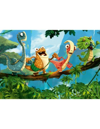 Puzzle 2x12 pcs Gigantosaurus 2