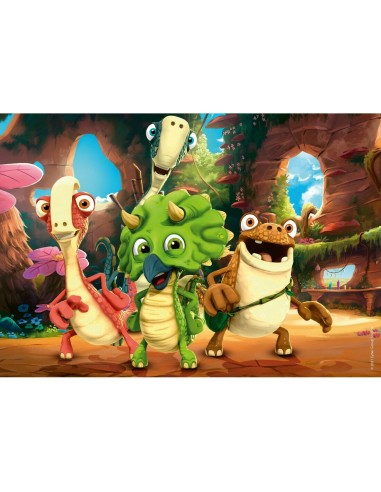 Puzzle 2x12 pcs Gigantosaurus