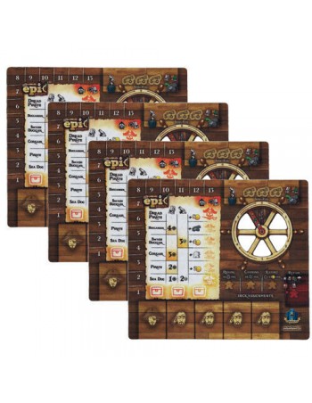 Tiny Epic Pirates Player Mat Sets 2