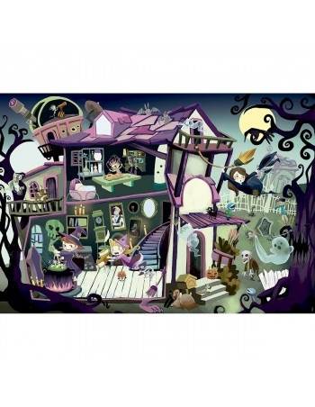Mysterious Puzzle 100pcs Ghost House 2