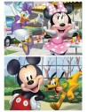Παζλ Ξύλινο 2x25 κομμάτια Mickey & Friends