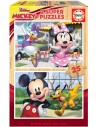 Puzzle Wooden 2x25pcs Mickey & Friends
