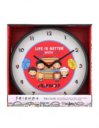 Wall clock Friends in display box.