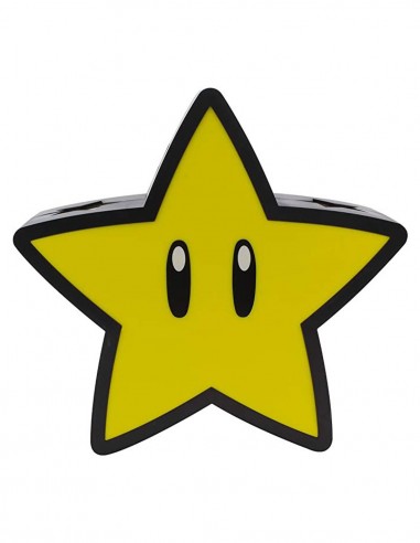 Desktop Light and projector with Super Mario theme, Super Star.