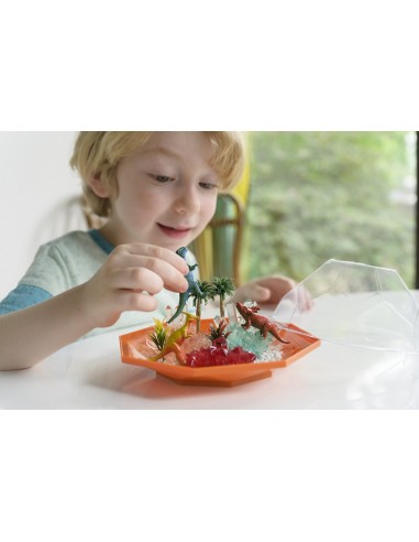 Crystal Growing Dinosaur