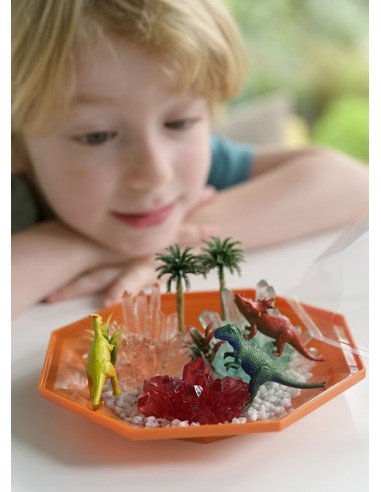 Crystal Growing Dinosaur