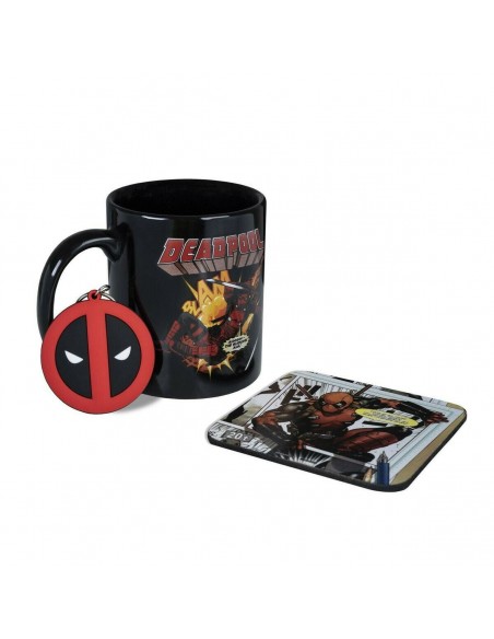 Deadpool: Merc With a Mouth - Mug, Coaster and Keychain Set