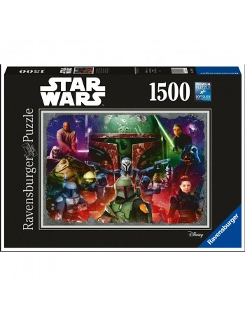 Puzzle 1500pcs Star Wars Boba Fett: Bounty Hunter