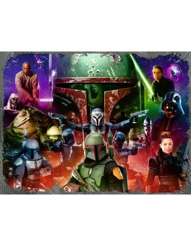 Παζλ 1500 κομμάτια Star Wars Boba Fett: Bounty Hunter