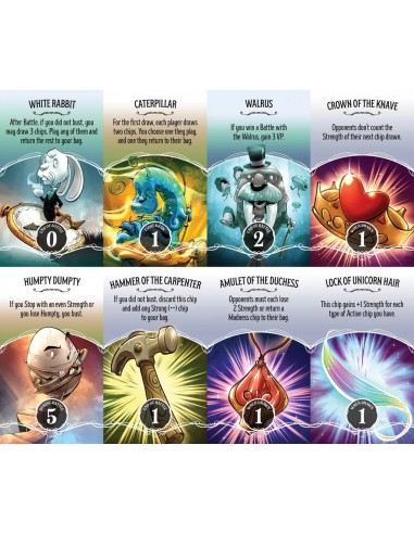 Wonderland's Wars cards