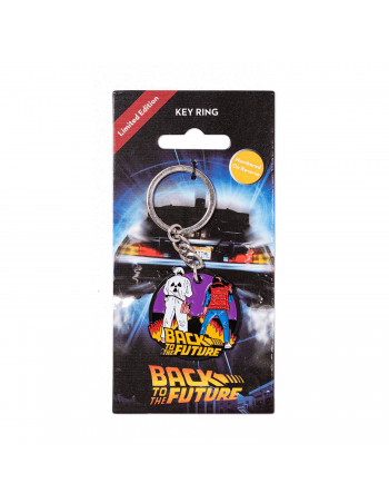 Back to the Future - Metal Keyring 2