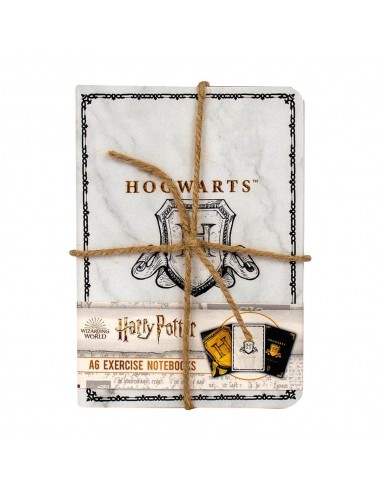 Harry Potter A6 Notebooks 3pk – Hogwarts Shield