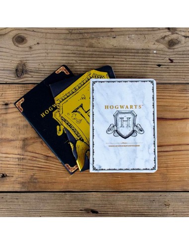 Harry Potter A6 Notebooks 3pk – Hogwarts Shield