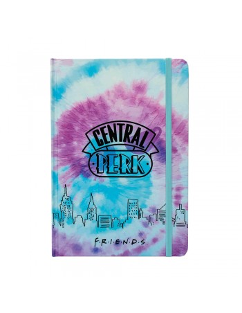 Σημειωματάριο Friends A5 Casebound Purple Tie Dye