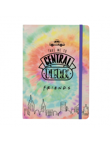 Σημειωματάριο Friends A5 Casebound – Tie Dye