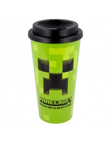 Minecraft Coffee Cup with lid 520ml