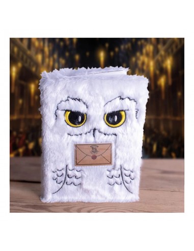 Harry Potter A5 Plush Hedwig Notebook
