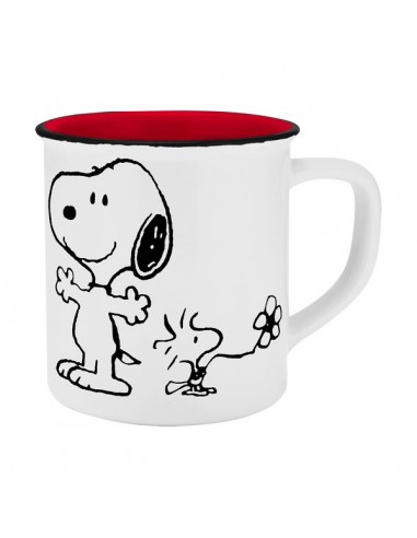Peanuts enamel look Free Hugs κεραμική κούπα