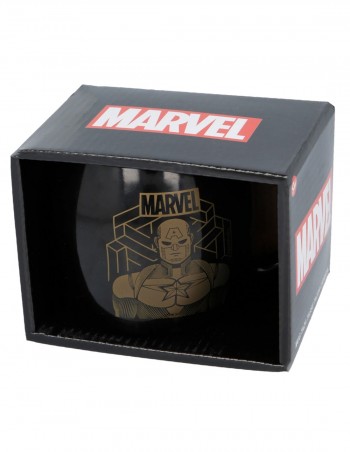 Marvel Captain America Globe Mug 13 Oz in Gift Box